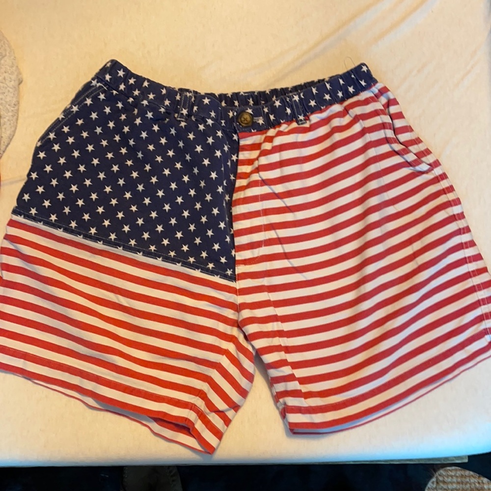 Men’s American flag chubbies shorts XL